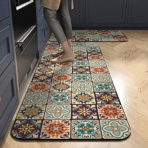 Non-slip Kitchen Carpets Rug Entrance Door Mat-HA00454-Veeddydropshipping