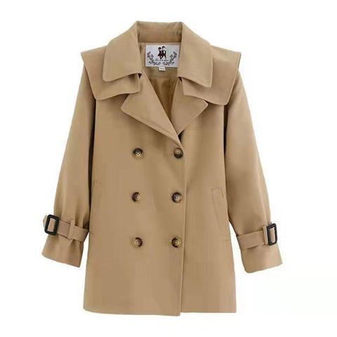 Children Girls Windbreaker Windproof Trench Coat-Veeddydropshipping