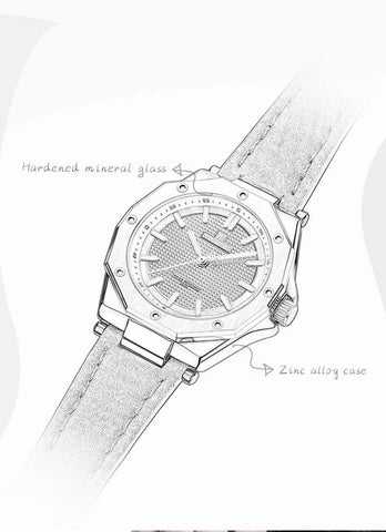 Quartz Leather Bracelet Luxury Women Simple Popular Lady Watch -JW00936-Veeddydropshipping