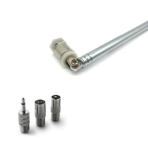 Rod Antenna 3.5mm Adapter FM Radio Antenna Replacement Telescopic -CE00833-Veeddydropshipping