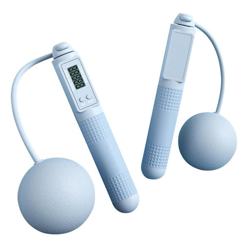 Silicone Counting Skipping Rope with Counter Portable-OS01480-Veeddydropshipping