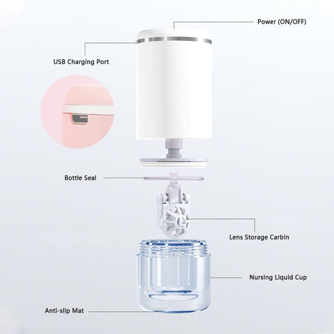 Contact Lens Cleaner Intelligent Cleaning Machine-BH00855-Veeddydropshipping