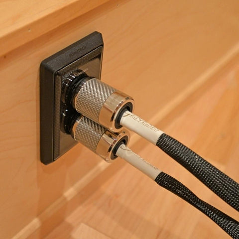 Schuko Furutech FI-E50 FI-50M FI-50 NCF Nano Crystal EU/US Power Rhodium Plating-CE00200-Veeddydropshipping