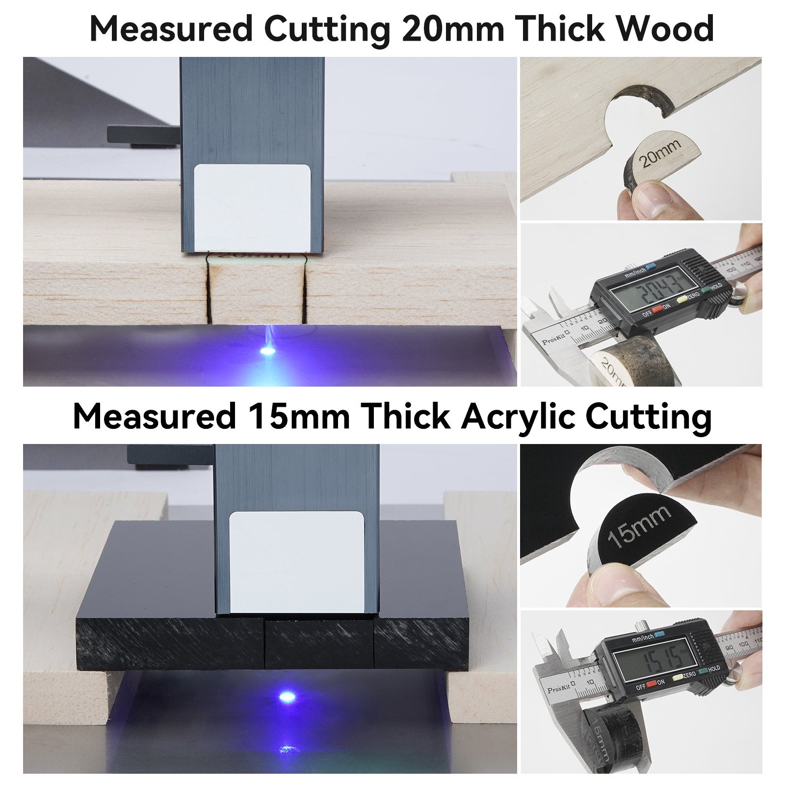 50W dual laser engraving aluminum alloy machine engraving metal cutting wood acrylic CNC router DIY-Veeddydropshipping