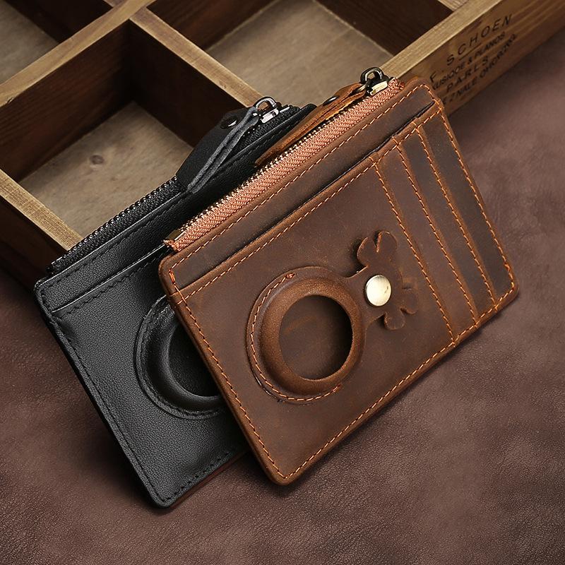 Wallet Men RFID Credit Card Holder Male Purse for Apple Airtag-BS00611-Veeddydropshipping