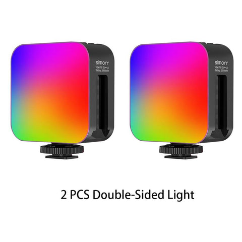 P96L RGB Video Light, Portable LED Camera Light Full Color Fill Light CRI -CE00444-Veeddydropshipping