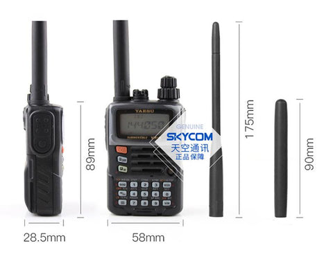 Yaesu VX-6R dual frequency waterproof handheld walkie-talkie -CE00600-Veeddydropshipping