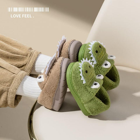 Non-slip Children Home Slippers Baby Warm Cotton Indoor Shoes-TB00184-Veeddydropshipping