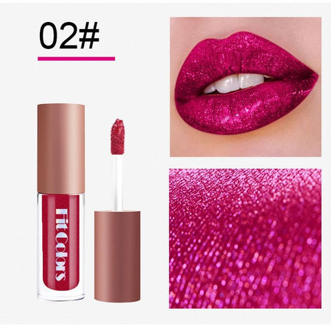 No-stick Cup Lip Gloss Pearly Glitter-BH00655-Veeddydropshipping