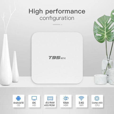 Smart TV Box Ultra HD Wifi Media Player Set Top Box-Veeddydropshipping