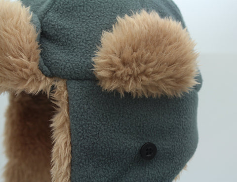 Trapper Sherpa Lined Windproof Winter Russian Hat with-Veeddydropshipping