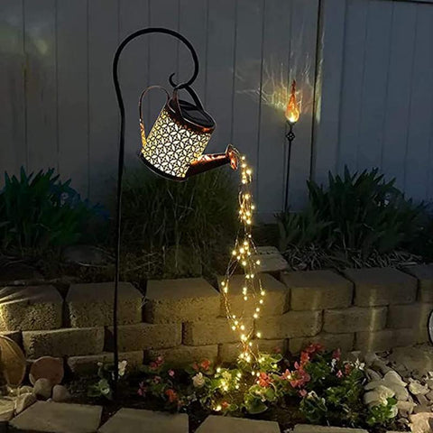 2023 Solar Watering Can Light Solar Lamp LED Shower Solar Fairy Light-TI00850-Veeddydropshipping