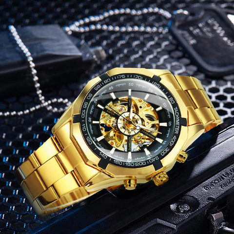 Men Automatic Mechanical Man Watch -JW00680-Veeddydropshipping