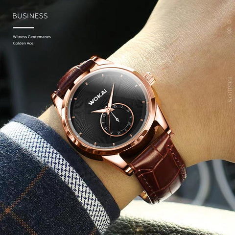 Business watch with quartz men  simple waterproof -JW00736-Veeddydropshipping