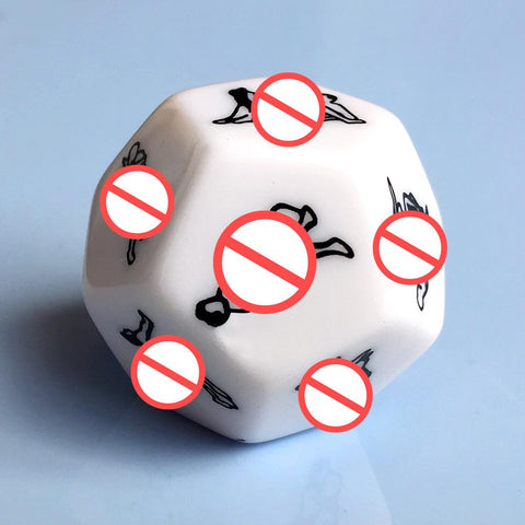 Adult Sexy Toys 12 Sides Sex Dice Sexual Games Dice Couple Erotic Toy Cube -BH01323-Veeddydropshipping