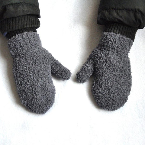Full Finger Gloves For 1-4Y Kids Gloves Winter Plus Velvet Mittens Children-OS01087-Veeddydropshipping
