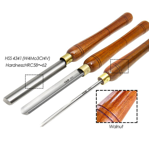 Roughing Spindle Tools with Walnut Handle-TI00202-Veeddydropshipping