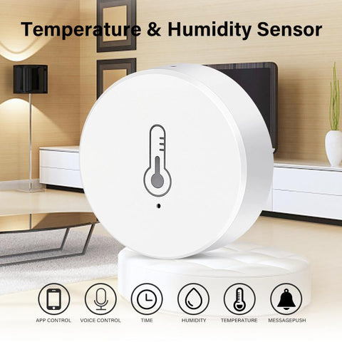 Tuya ZigBee Temperature and Humidity Sensor Remote Monitor Smart Life-TI01040-Veeddydropshipping