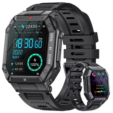 Fashion Smart Watch For Men 1.85 Inch Full Touch Screen Bluetooth Calls -CE00614-Veeddydropshipping