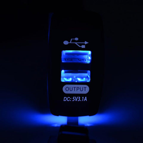 Car Charger USB 5V 3.1A Universal Waterproof Dual USB-PA01171-Veeddydropshipping