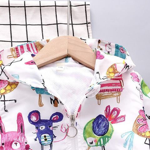Spring Autumn Boys Girls Cartoon Jackets-TB01015-Veeddydropshipping