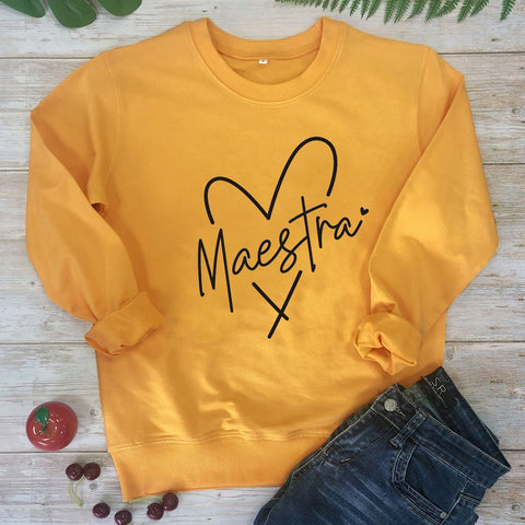 Sweatshirt Long Sleeve Pullovers Women fashion casual Tops-WF00317-Veeddydropshipping