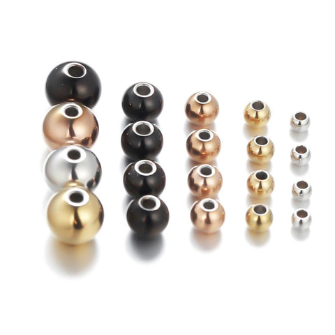 Stainless Steel Spacer Beads Charm Beads DIY Bracelets Beads -JW01474-Veeddydropshipping