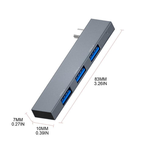 Hub  Extended Plug Slim Portable Splitter Accessories-CO00142-Veeddydropshipping