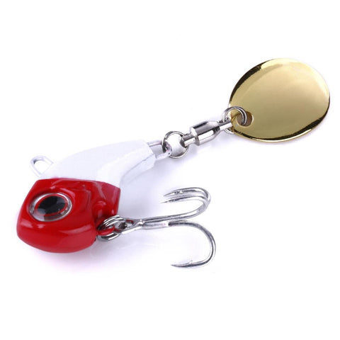 Rotating Metal VIB Vibration Bait  9g 14g 16g Spinner Sinking Spoon Pin Crankbait -OS00446-Veeddydropshipping