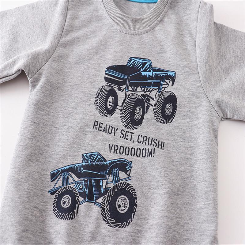 Boys Sweatshirts With Cars Print Hot Selling-Veeddydropshipping