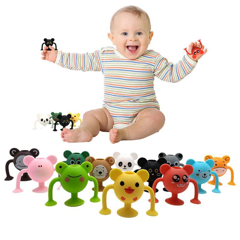 Fun Suction Toys For Children 12pcs Sensory Suction Cup Bath Toy-TB01540-Veeddydropshipping