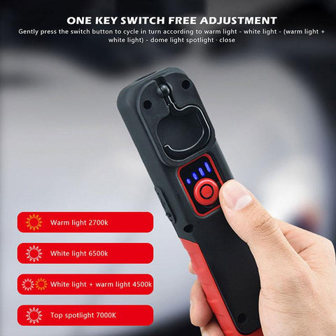 Car Detailing Tools USB Flashlight Inspection Light Car Paint Finish-AM00010-Veeddydropshipping