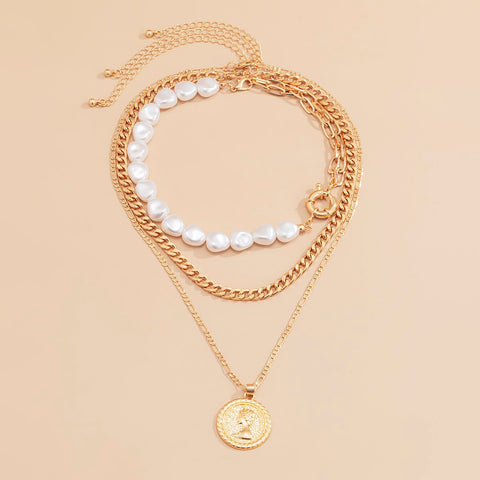 Pendant Necklace for Women  Punk Aesthetic Jewelry -JW01184-Veeddydropshipping