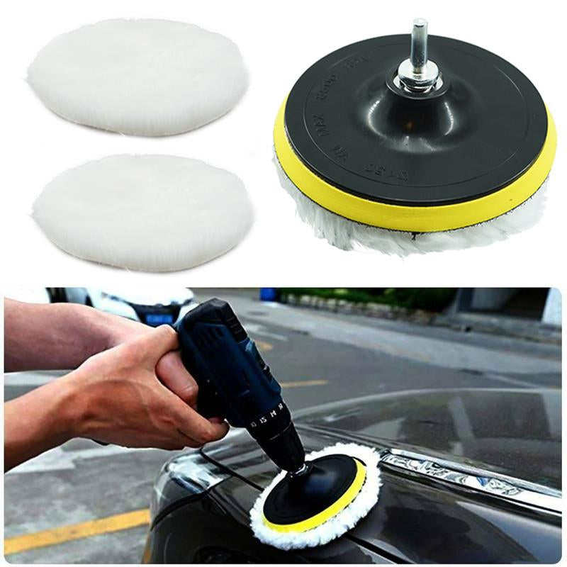 5/6PCS 3/4/5/6/7 inch Polishing Kit Polishing Pad Car Waxing Sponge-AM00403-Veeddydropshipping