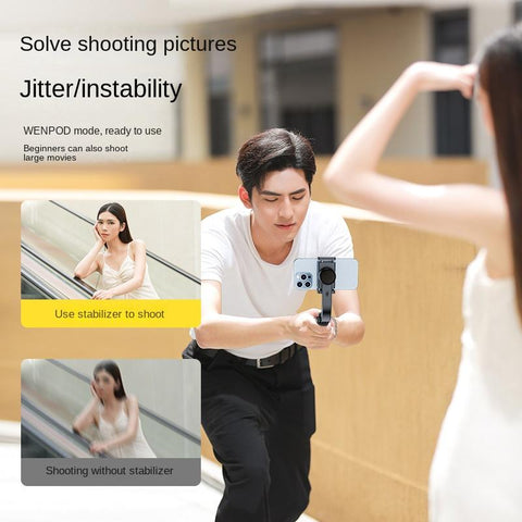 NEW Wireless Selfie Stick Tripod Handheld Gimbal Stabilizer With Bluetooth -CE00383-Veeddydropshipping
