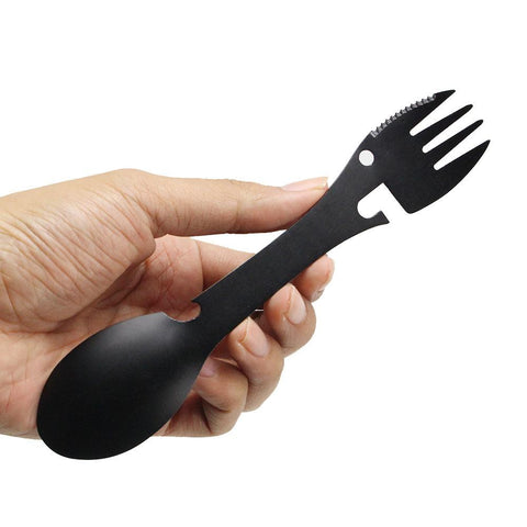 Steel Fork Picnic Camp Multifunctional Tableware Utensils Bottle-OS01241-Veeddydropshipping