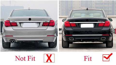 Yubao Silver/Glossy Black Car Exhaust Muffler Pipe Cover Trims Stainless-AM00087-Veeddydropshipping