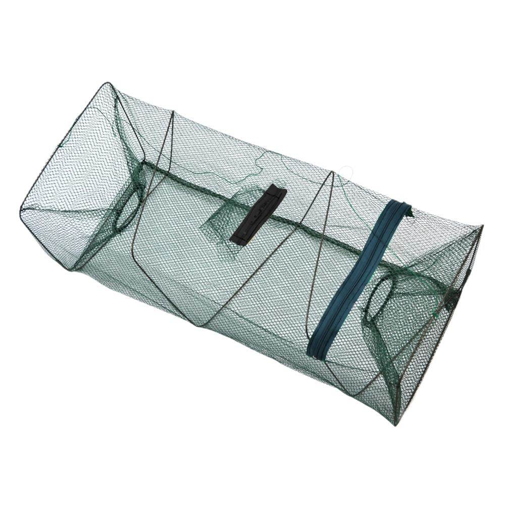 Tackle Folded Fishing Net Trap Portable Zipper Bait for Shrimp Crayfish Crab Baits -OS00420-Veeddydropshipping