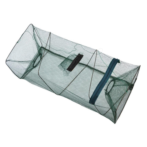 Tackle Folded Fishing Net Trap Portable Zipper Bait for Shrimp Crayfish Crab Baits -OS00420-Veeddydropshipping