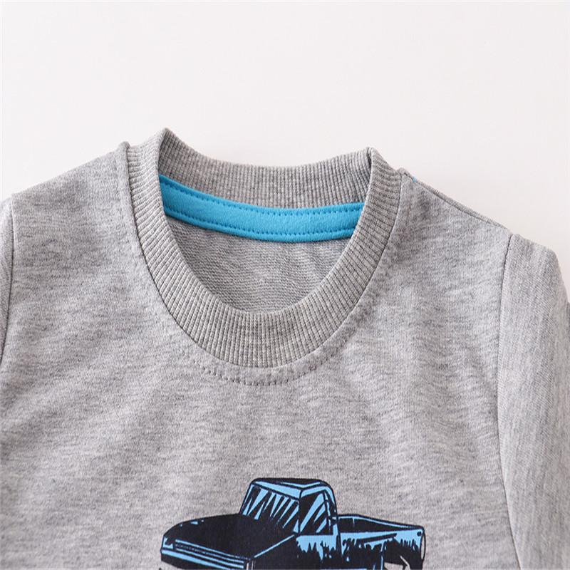 Boys Sweatshirts With Cars Print Hot Selling-Veeddydropshipping