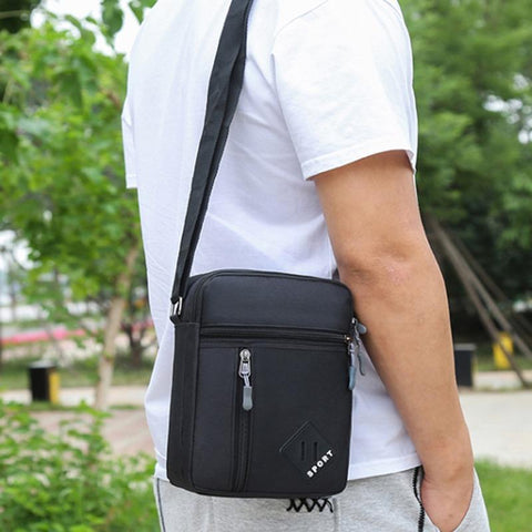 Crossbody Shoulder Bags Men Small Sling Pack For Work Business-BS00364-Veeddydropshipping