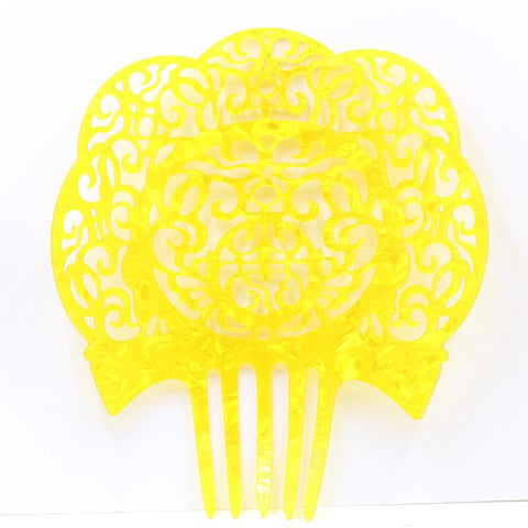 Acetic acid plate wedding hair accessories  -JW00470-Veeddydropshipping