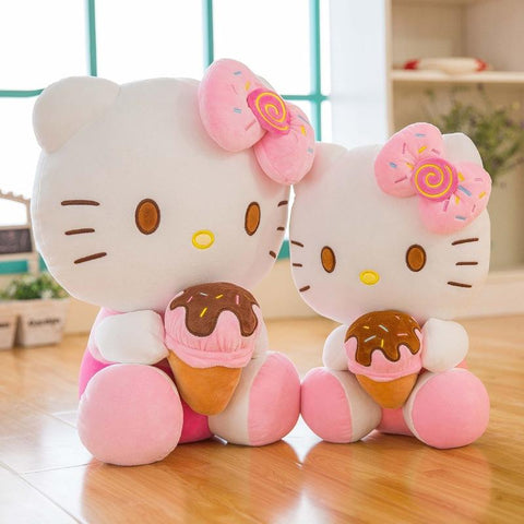 Hello Kitty Kawaii Plush Toys Dolls Ice Cream Soft Stuffed Pillow-TB01564-Veeddydropshipping