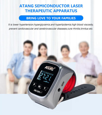 Laser Therapy Watch Physiotherapy for Diabetes Hypertension-BH00804-Veeddydropshipping