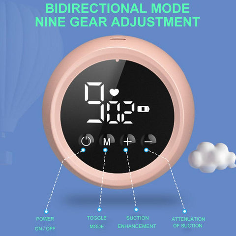 2 Colors Split Lcd Bilateral Electric Milk Feeding Breast Pump Automatic-TB00656-Veeddydropshipping