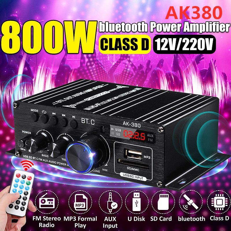 Amplifier Stereo Home BASS Audio Amp-Veeddydropshipping