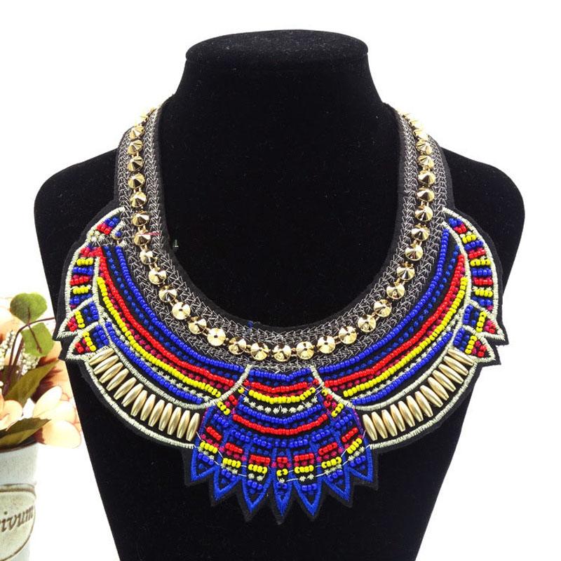 Women Neckline Applique Neckline Sewing Collars-WF01160-Veeddydropshipping