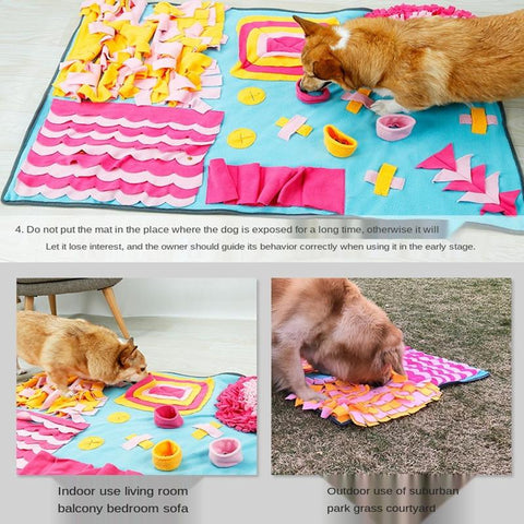 Dogs Snuffle Mat Pet Leak Food Anti Choking Mat-HA01481-Veeddydropshipping