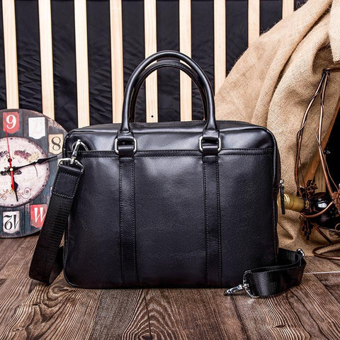 Fashion Male Real Cowhide Messenger Crossbody Bag Men-BS00490-Veeddydropshipping