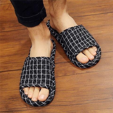 Slippers Wood Floor Floor Tiles Mute Indoor Soft Bottom Female-BS01257-Veeddydropshipping